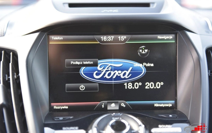 Ford Kuga cena 58900 przebieg: 191051, rok produkcji 2016 z Choroszcz małe 497